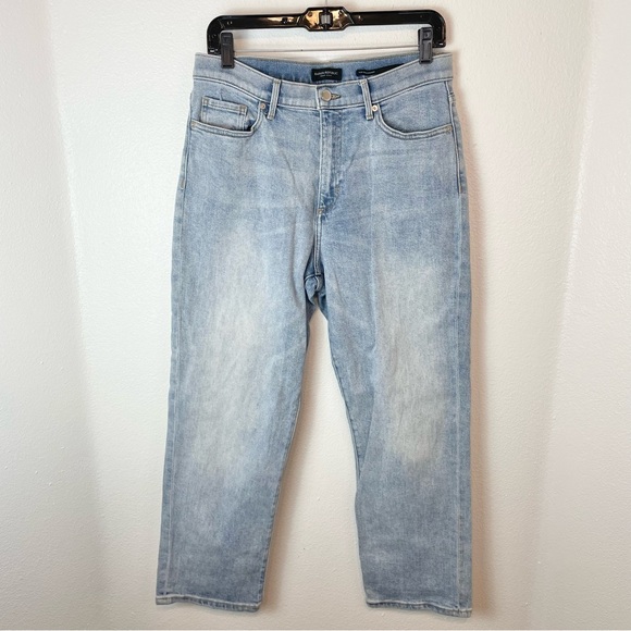 Banana Republic Denim - Banana Republic High Rise Straight Light Wash Jeans 29